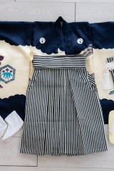 七五三写真撮影着物男の子　3歳用
