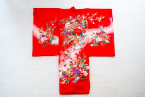 お宮参り写真撮影着物レンタル女の子用